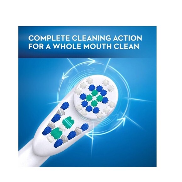 Oral-B Complete Deep Clean Battery Powered Toothbrush Replacement Brush Heads 2 - Picture 6 of 7